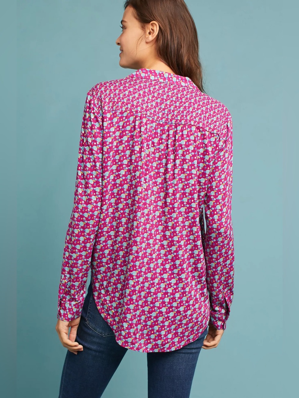 Maeve Amara Printed Blouse - Picture 3 of 7